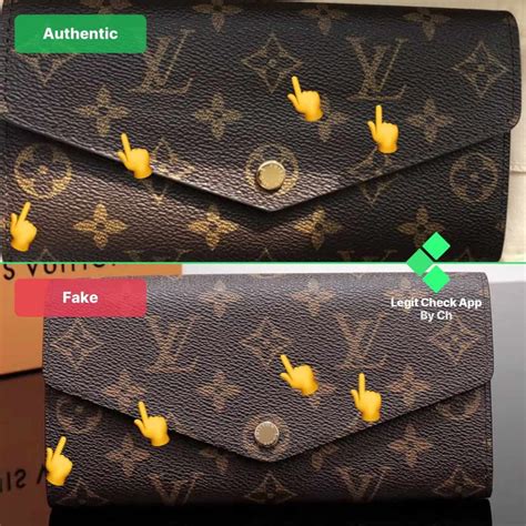 fake vs real louis vuitton wallet kim jones|louis vuitton wallet counterfeit.